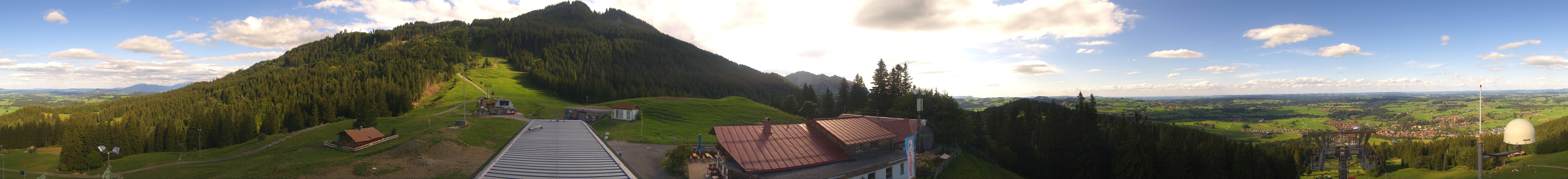 Archiv Foto Webcam Mittelstation Nesselwang