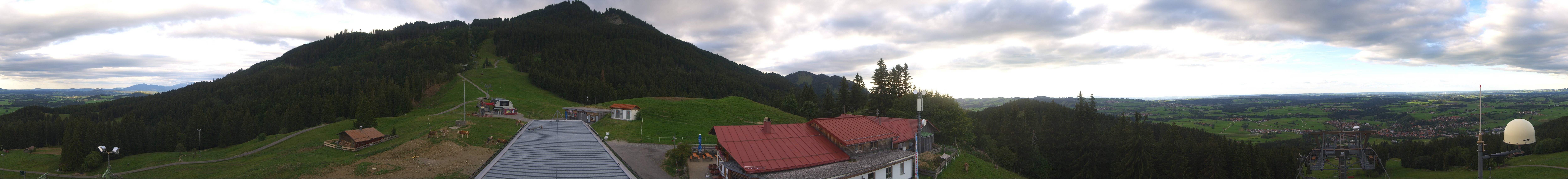 Archiv Foto Webcam Mittelstation Nesselwang