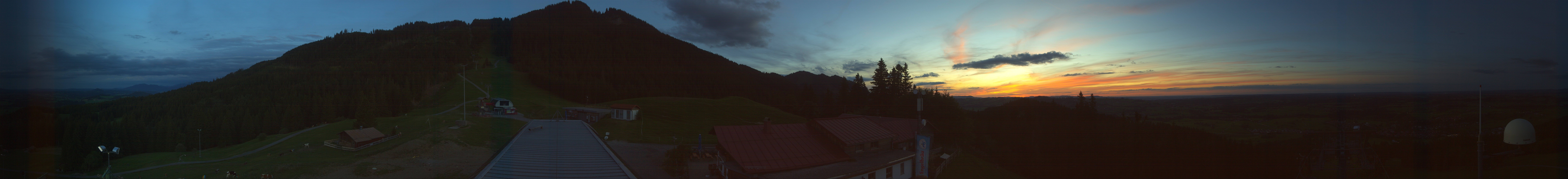 Archiv Foto Webcam Mittelstation Nesselwang