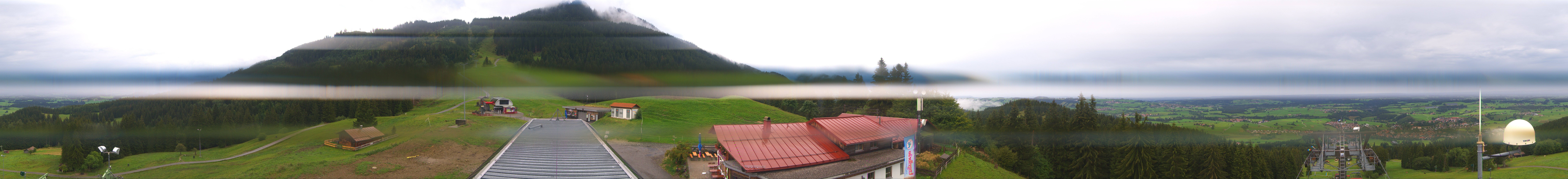 Archiv Foto Webcam Mittelstation Nesselwang