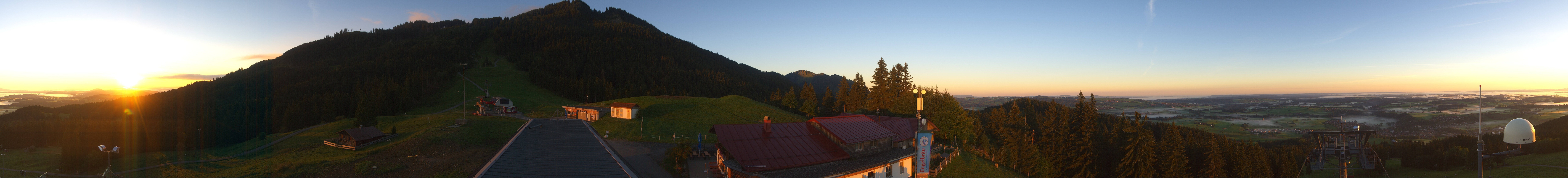 Archiv Foto Webcam Mittelstation Nesselwang