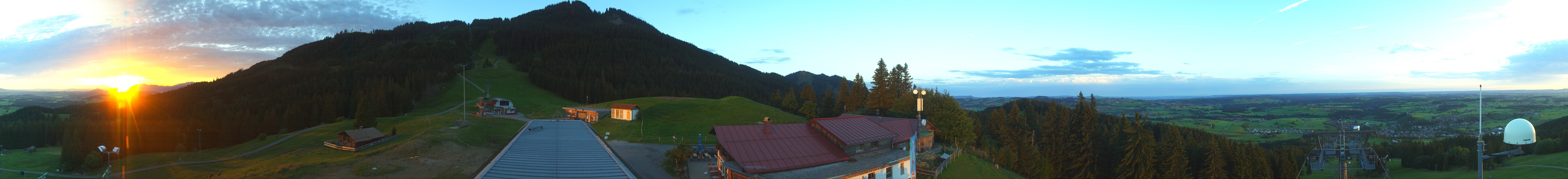 Archiv Foto Webcam Mittelstation Nesselwang