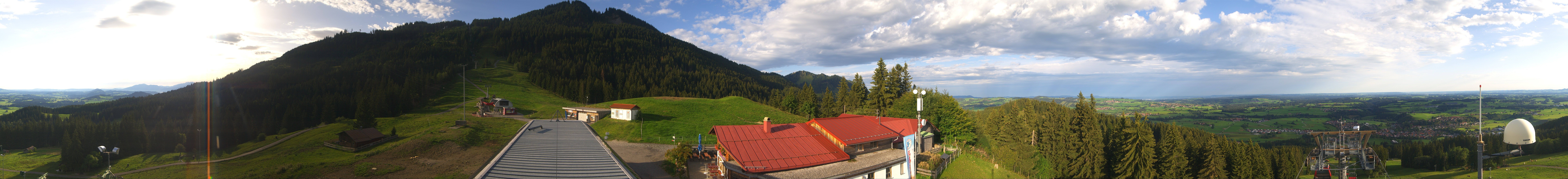 Archiv Foto Webcam Mittelstation Nesselwang