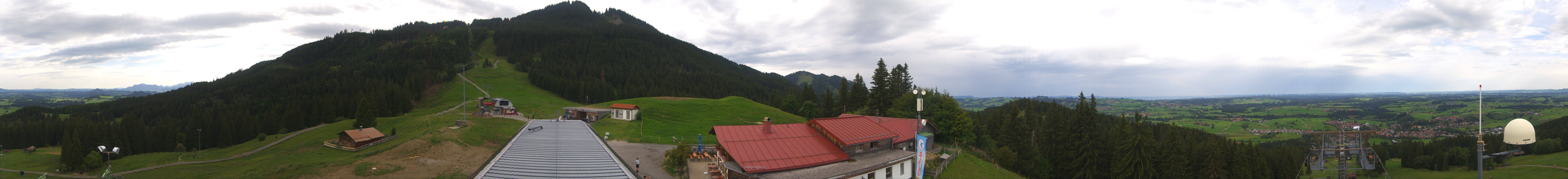 Archiv Foto Webcam Mittelstation Nesselwang