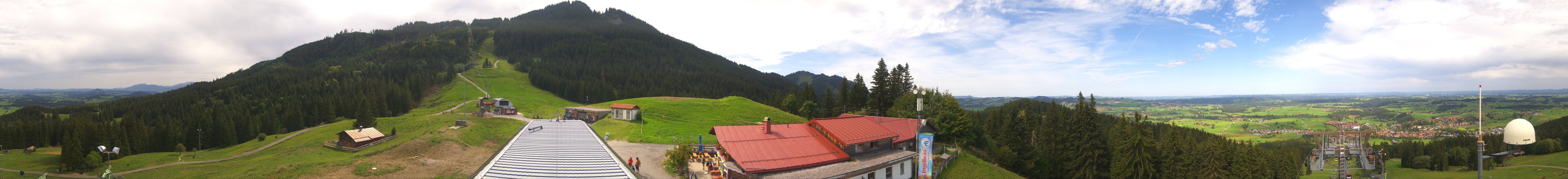 Archiv Foto Webcam Mittelstation Nesselwang