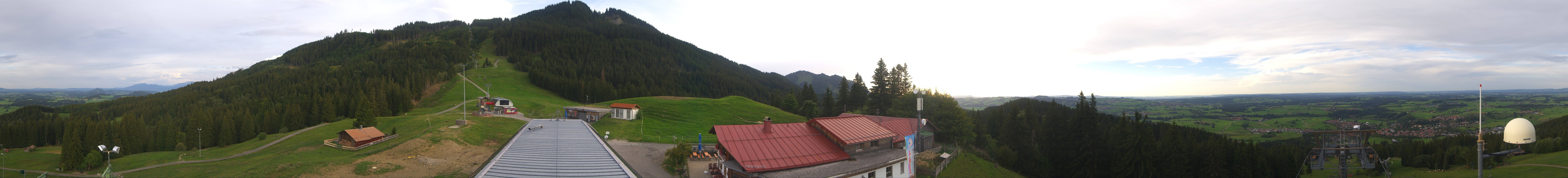 Archiv Foto Webcam Mittelstation Nesselwang