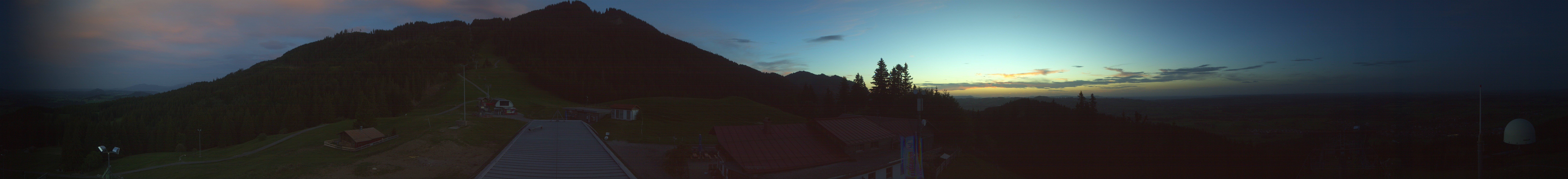 Archiv Foto Webcam Mittelstation Nesselwang