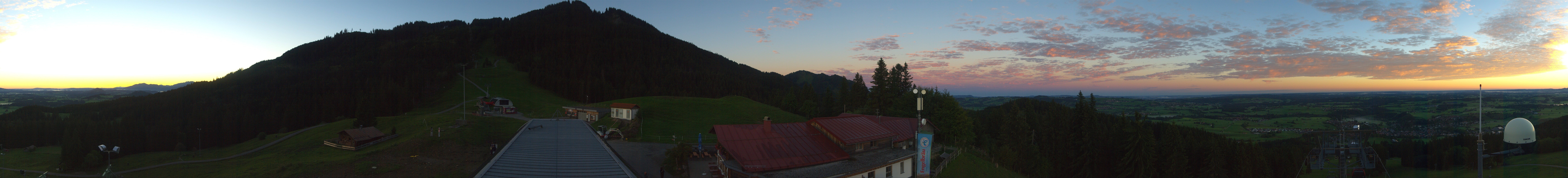 Archiv Foto Webcam Mittelstation Nesselwang