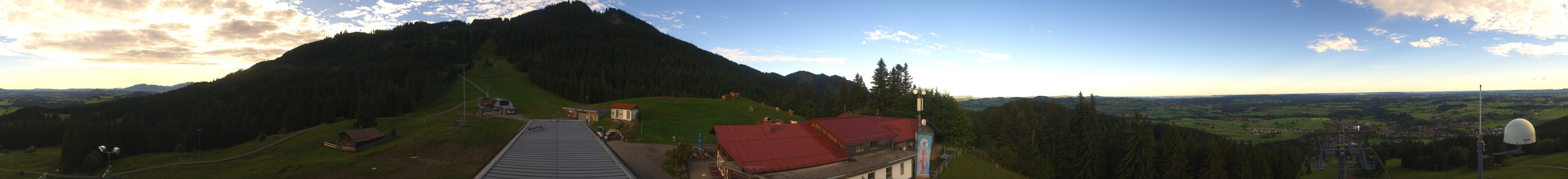 Archiv Foto Webcam Mittelstation Nesselwang