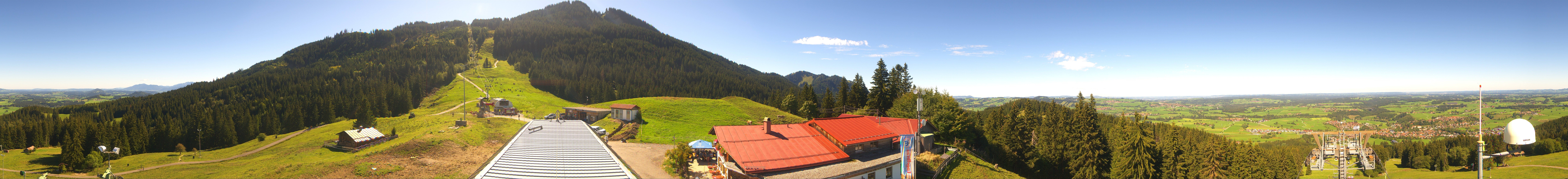 Archiv Foto Webcam Mittelstation Nesselwang