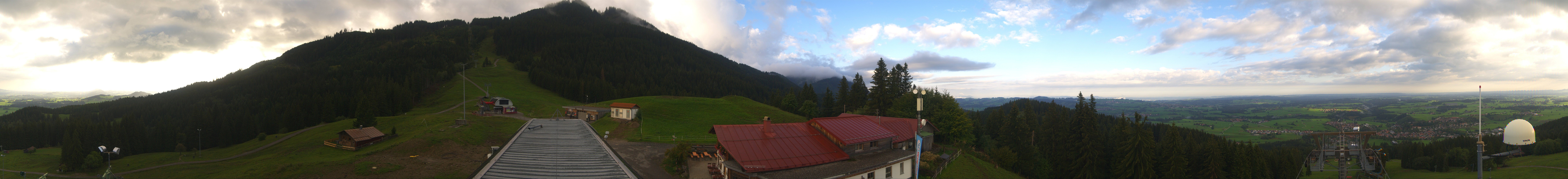 Archiv Foto Webcam Mittelstation Nesselwang
