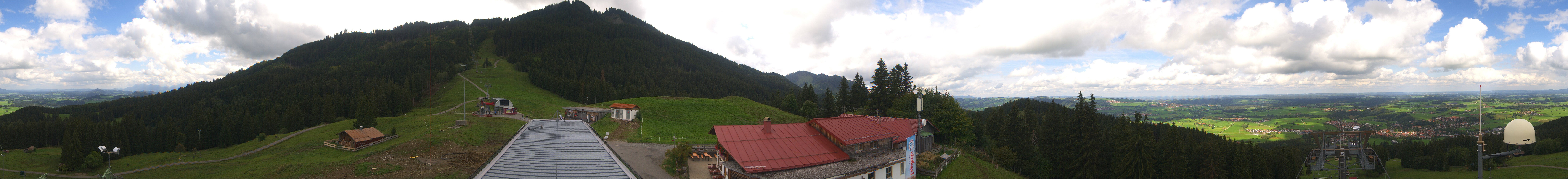 Archiv Foto Webcam Mittelstation Nesselwang