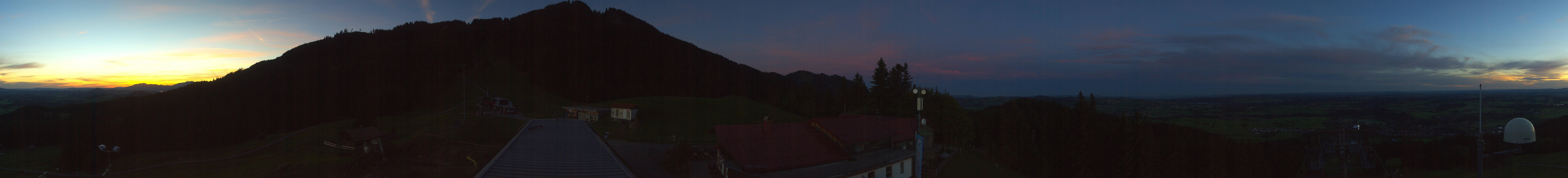 Archived image Webcam Middle station Nesselwang