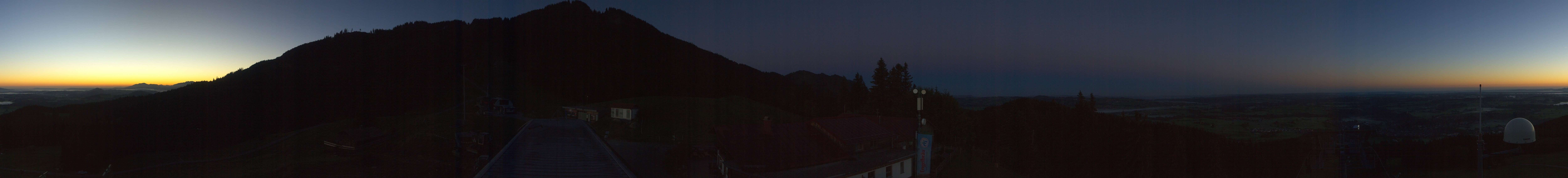 Archiv Foto Webcam Mittelstation Nesselwang