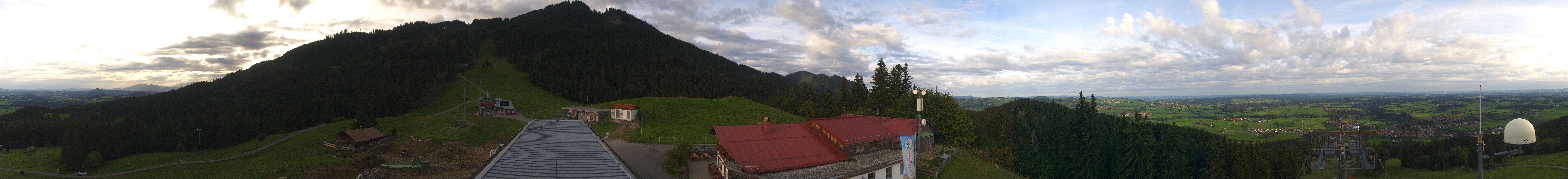 Archiv Foto Webcam Mittelstation Nesselwang