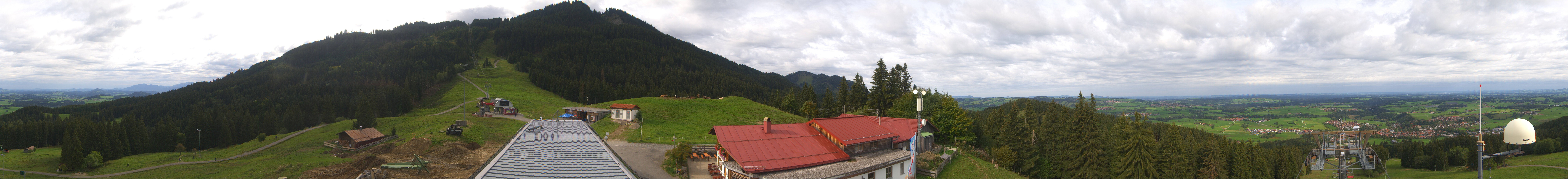Archiv Foto Webcam Mittelstation Nesselwang