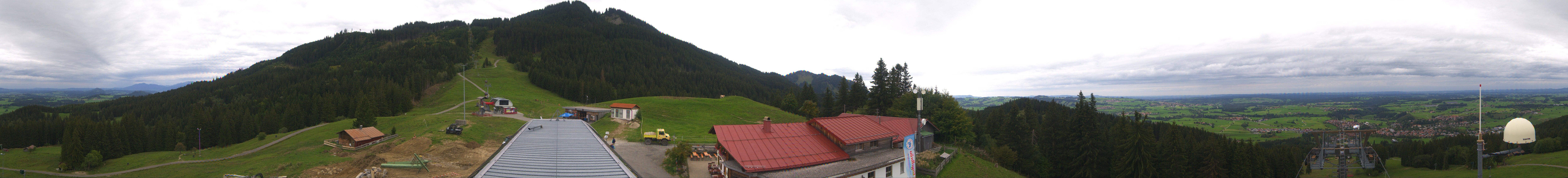 Archiv Foto Webcam Mittelstation Nesselwang