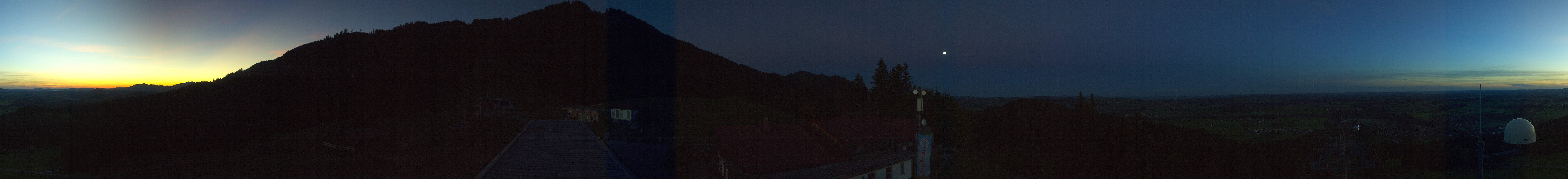 Archiv Foto Webcam Mittelstation Nesselwang