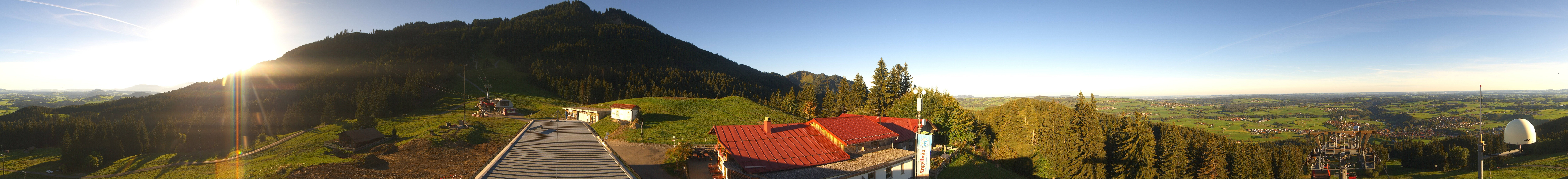 Archiv Foto Webcam Mittelstation Nesselwang