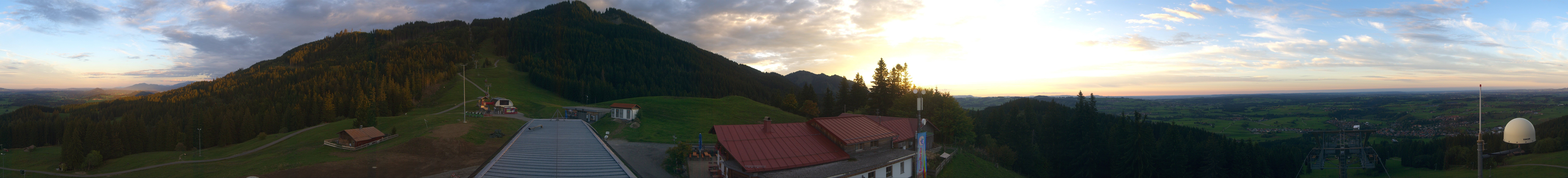 Archiv Foto Webcam Mittelstation Nesselwang