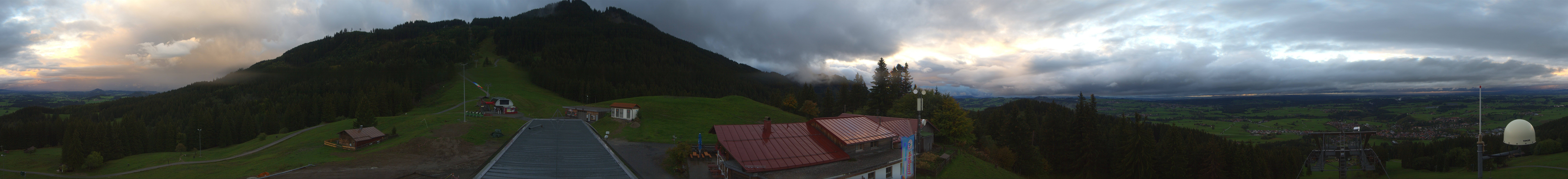 Archiv Foto Webcam Mittelstation Nesselwang