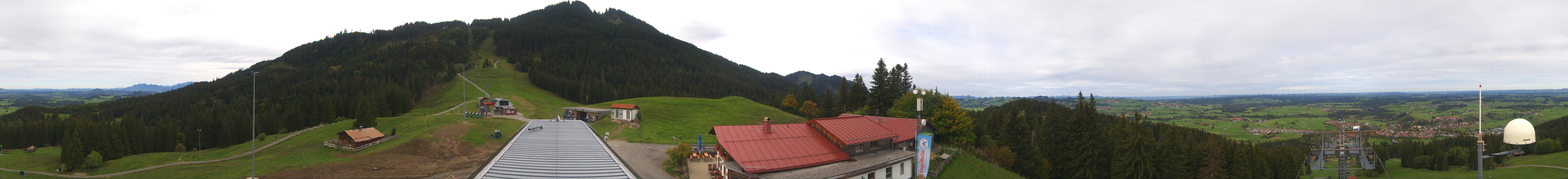 Archiv Foto Webcam Mittelstation Nesselwang