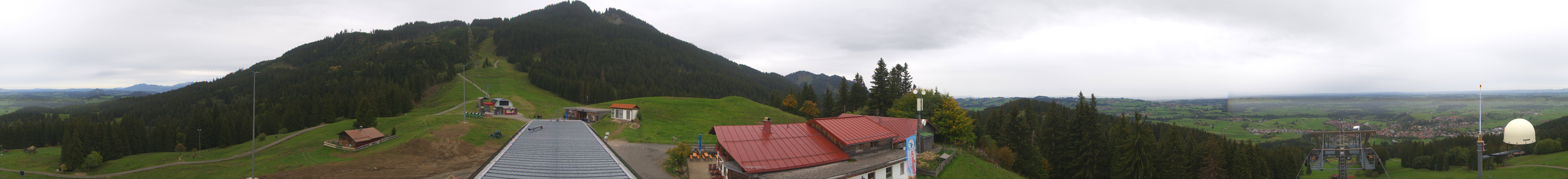 Archiv Foto Webcam Mittelstation Nesselwang