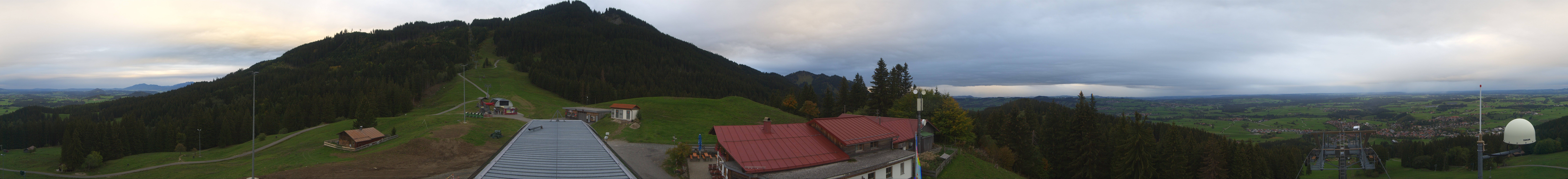 Archiv Foto Webcam Mittelstation Nesselwang