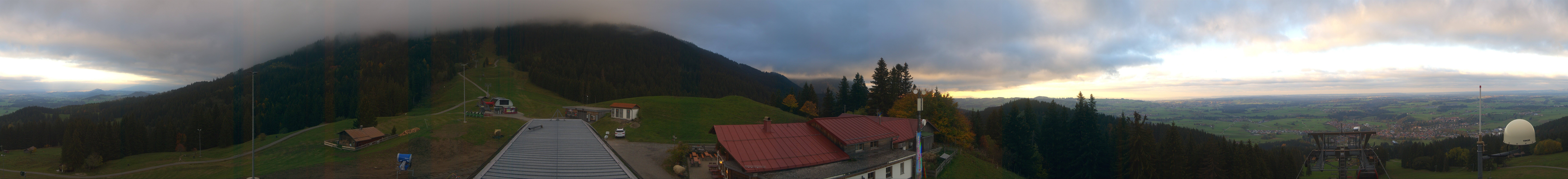 Archiv Foto Webcam Mittelstation Nesselwang