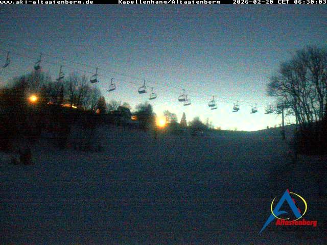 Archived image Webcam Altastenberg "Kapellenhang"