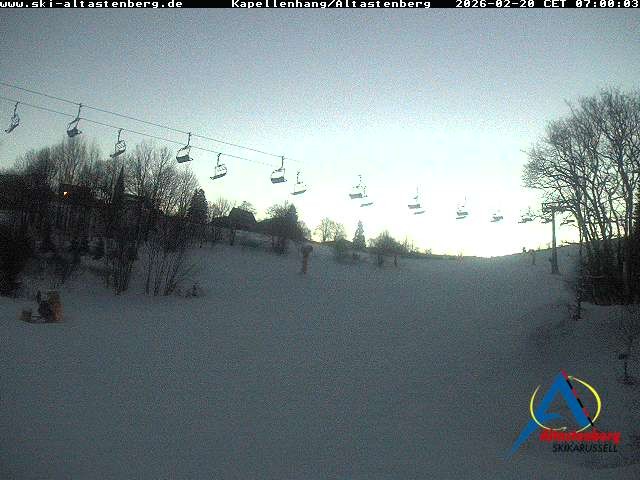 Archived image Webcam Altastenberg "Kapellenhang"