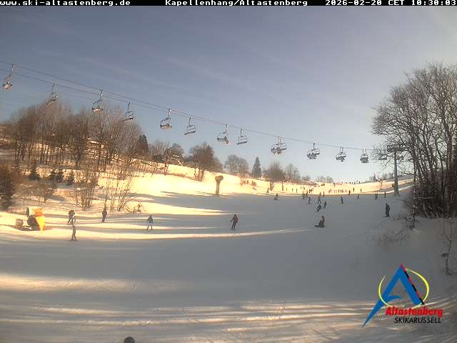 Archived image Webcam Altastenberg "Kapellenhang"