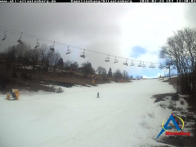 Archiv Foto Webcam Kapellenhang Altastenberg