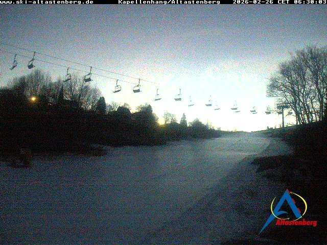 Archived image Webcam Altastenberg "Kapellenhang"