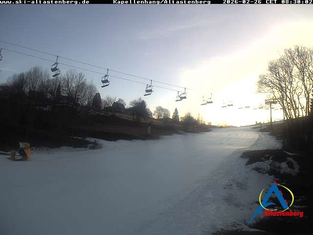 Archived image Webcam Altastenberg "Kapellenhang"