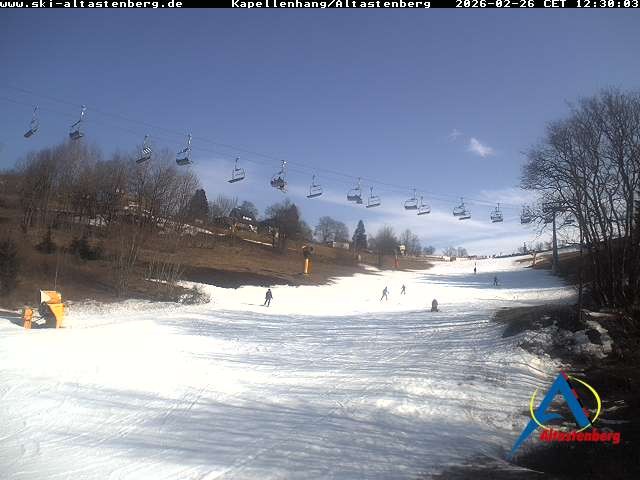 Archived image Webcam Altastenberg "Kapellenhang"