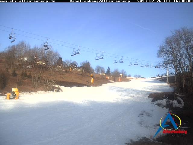Archived image Webcam Altastenberg "Kapellenhang"