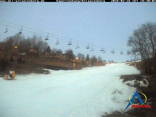 Archived image Webcam Altastenberg "Kapellenhang"