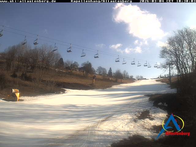 Archiv Foto Webcam Kapellenhang Altastenberg