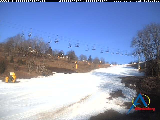 Archiv Foto Webcam Kapellenhang Altastenberg