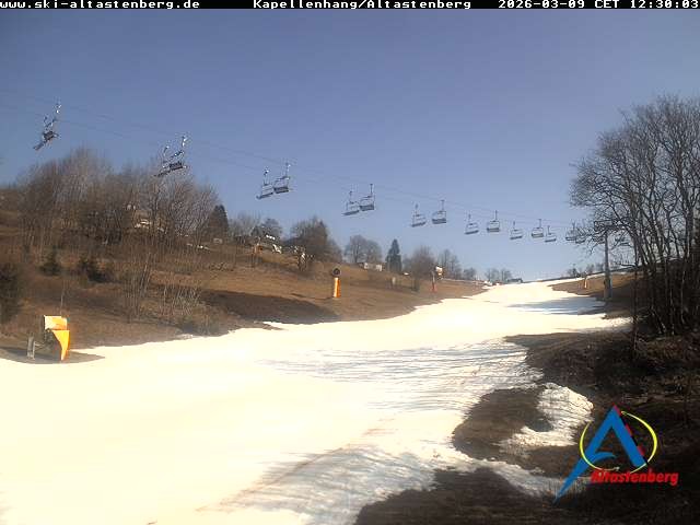 Archiv Foto Webcam Kapellenhang Altastenberg