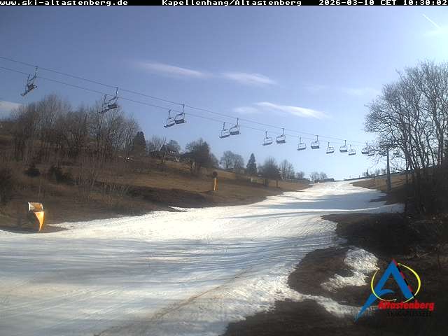 Archiv Foto Webcam Kapellenhang Altastenberg