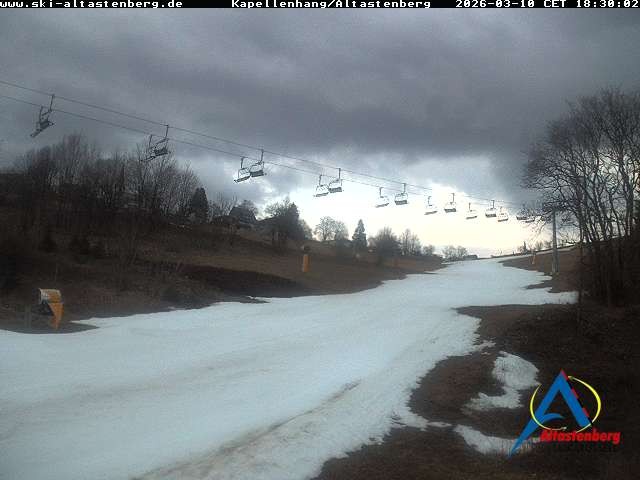 Archived image Webcam Altastenberg "Kapellenhang"