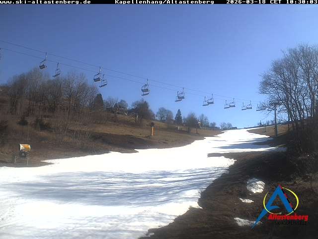 Archiv Foto Webcam Kapellenhang Altastenberg
