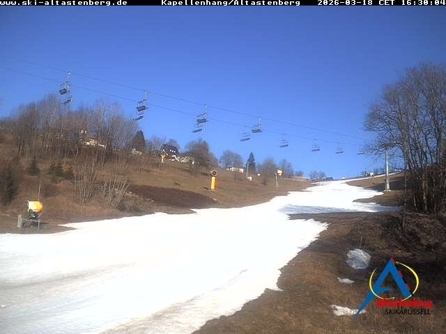 Archiv Foto Webcam Kapellenhang Altastenberg