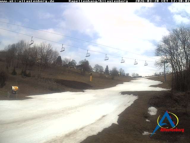 Archived image Webcam Altastenberg "Kapellenhang"