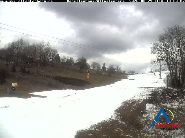 Archived image Webcam Altastenberg "Kapellenhang"
