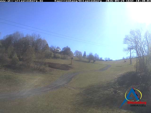 Archived image Webcam Altastenberg "Kapellenhang"