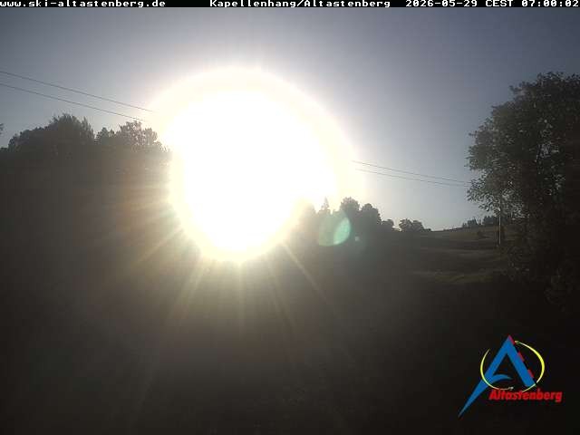 Archived image Webcam Altastenberg "Kapellenhang"