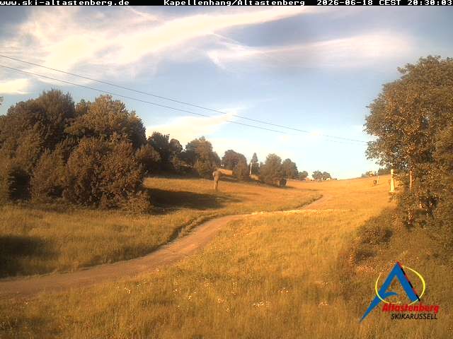 Archived image Webcam Altastenberg "Kapellenhang"
